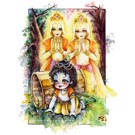 "Damodar Krishna" T-Shirt